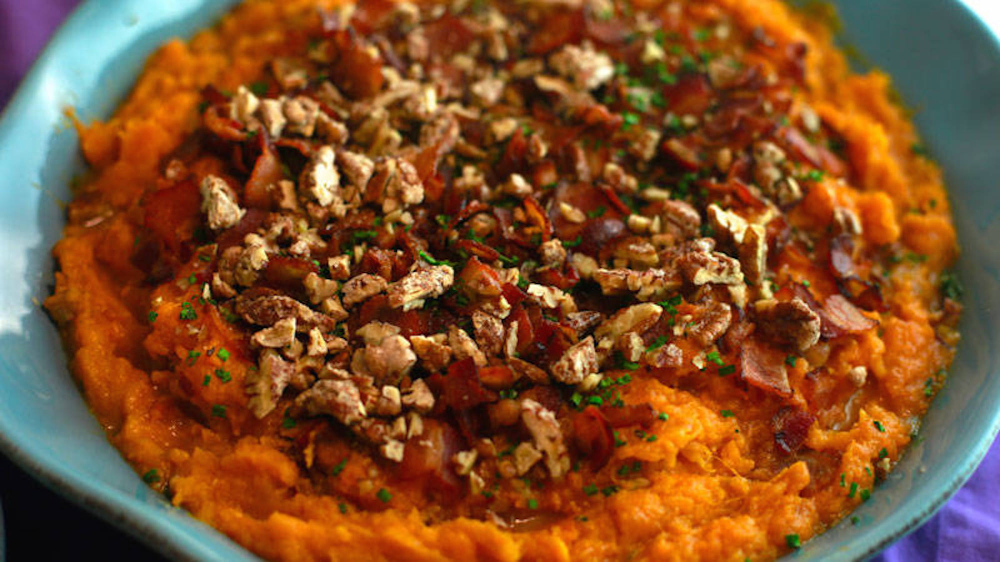 Maple-Orange Sweet Potatoes - Rachael Ray's non profit organization, Yum-o!