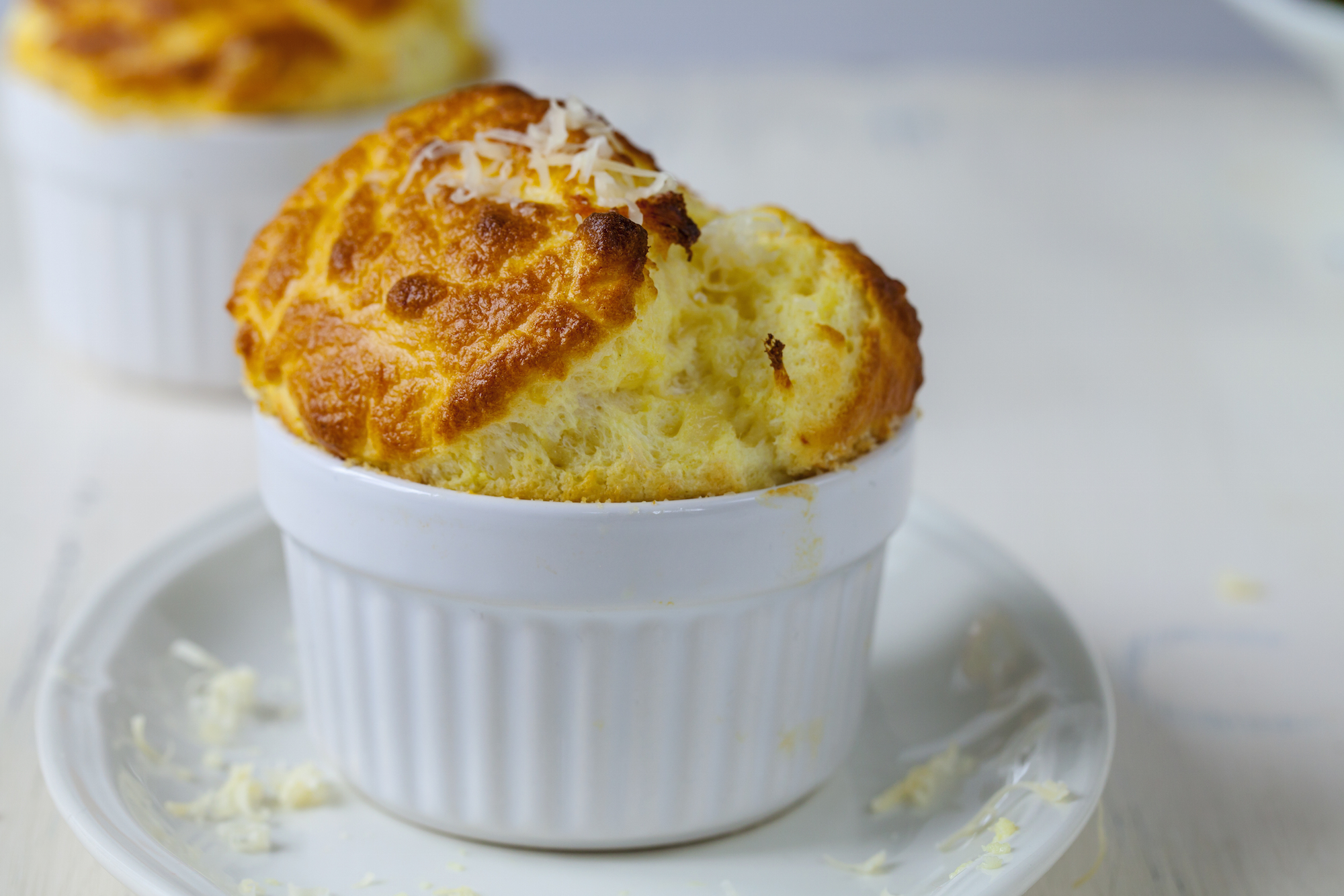 Mini Cheese Soufflés Rachael Ray's non profit organization, Yumo!