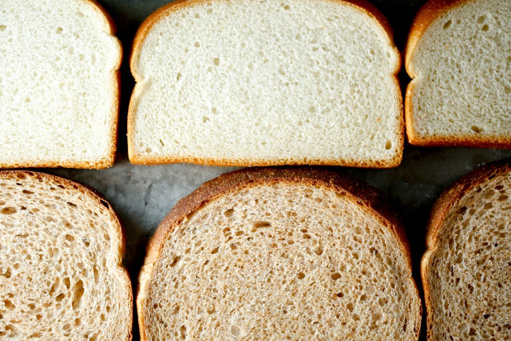 White and Wheat Bread